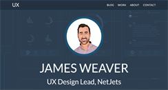 Desktop Screenshot of jamesweaver.info