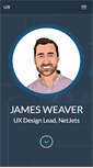 Mobile Screenshot of jamesweaver.info